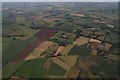 TF3474 : Roman road east of Tetford: aerial 2018 by Chris
