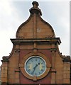 SJ8298 : Salford Fire Station Clock by Gerald England