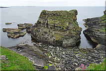 HY5042 : Castle o' Burrian by Anne Burgess