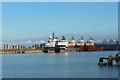 NZ4157 : Hudson Dock, Port of Sunderland by Graham Robson