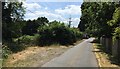 Power lines beside Chilsham Lane