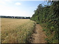 Bridleway towards Eldmire Cottage