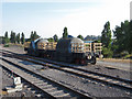 Old steel wagons at Scunthorpe Steelworks