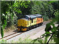 Class 37 locomotive at Lower Machen