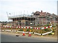 New housing under construction in White Horse Lane