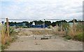 Construction site for new houses in White Horse Lane