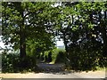 The entrance to Stonepitts Farm