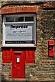 Mildenhall: Post box at the side of Zack FM