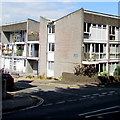 Flats on the corner of Citadel Road and Zion Street, Plymouth