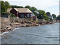 Seafront houses in Fairlie