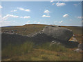 SD7360 : Gritstone boulder, Knotteranum by Karl and Ali