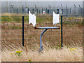 Airborne particle collector at Hunterston A power station