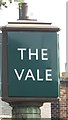 The sign of The Vale