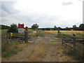 Railway crossing near Bayram Hill