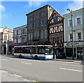 X8 bus in St Mary Street, Cardiff