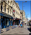 St Mary Street pavement, Cardiff city centre