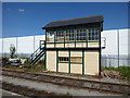 Leeming Bar station - signal box