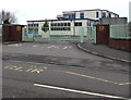 Exit from Bryn Celynnog Comprehensive School, Beddau