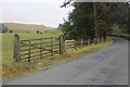 SD9057 : Gate at Allamire Laithe by Alan Reid