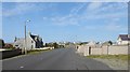 The village of Cros, from outside the church