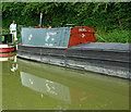 Working narrowboat near Norton Junction in Northamptonshire