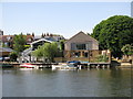 The River Thames west of Rivermead Island (2)