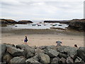 Boats moored at Porth Diana