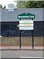 Broomfield Park Industrial Estate sign