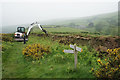 Wall repairs on Sugarloaf Hill