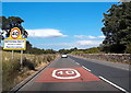 The A499 approaching Bethesda Bach