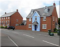 Distinctive frontage, Cae Canol, Lower Penarth