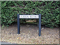TL8527 : Curds Road sign by Geographer