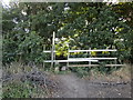 Stile at the edge of Old Plantation