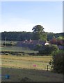 View across the valley to Pett Farm