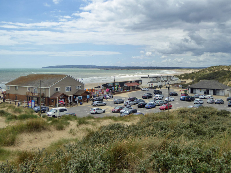 Car park, Camber Sands © Robin Webster :: Geograph Britain and Ireland