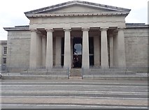 J0407 : The Portico of Dundalk's Court House by Eric Jones