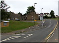 Pontlottyn Road traffic calming near Bryn Nant, Fochriw