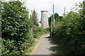 Footpath past the windmill