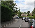 Hedges, cars and houses, Elizabeth Way, Kenilworth