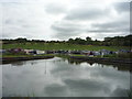 Entrance to Reedley Marina, Leeds and Liverpool Canal