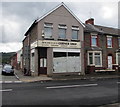 Derelict corner shop in Trethomas