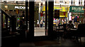 190 to 192 Exeter High Street viewed from inside Caff? Nero, 70-71 High Street