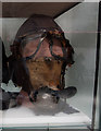 Hooton Park Trust, Ellesmere Port: museum exhibit, helmet & goggles of Sgt H B McGregor (3)