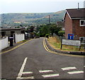 Dead-end part of Neville Street, Garndiffaith