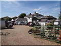 Rear entrance of Cromwell House Antique & Crafts Centre