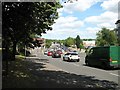 Traffic lights by the A147/ Dereham Road junction