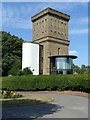 SK3516 : Former water tower, Ashby-de-la-Zouch by Alan Murray-Rust