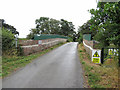 Rail overbridge near Compton Beauchamp