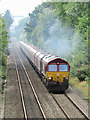 Freight train near Heath Junction