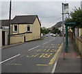 Southend Terrace bus stop and shelter, Pontlottyn